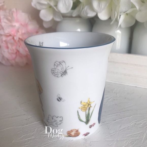 4 Peter Rabbit Spring Garden Porcelain Cups Set - Picture 4 of 7